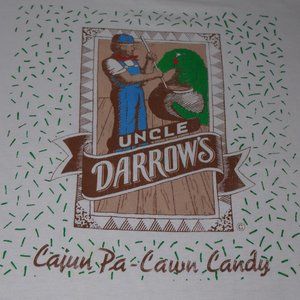 90's Uncle Darrow's Cajun Pa-Cawn Candy T-Shirt